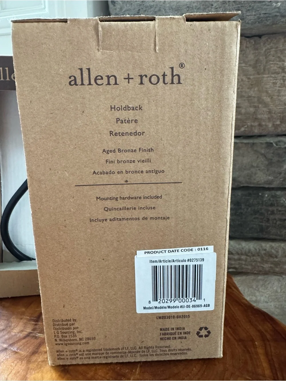 Allen + Roth lot allen